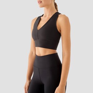 Juodas crop topas - Image 4